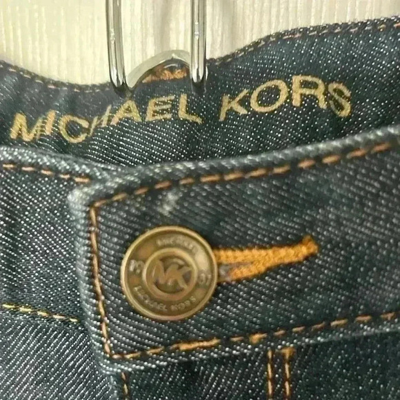 Michael Kors Women's Jeans size 2. Bootcut Dark denim wash. Excellent, like new. - Picture 4 of 10